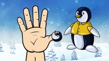 Funny Penguin Finger Family Song | Animal Sketch Nursery Rhymes For Children