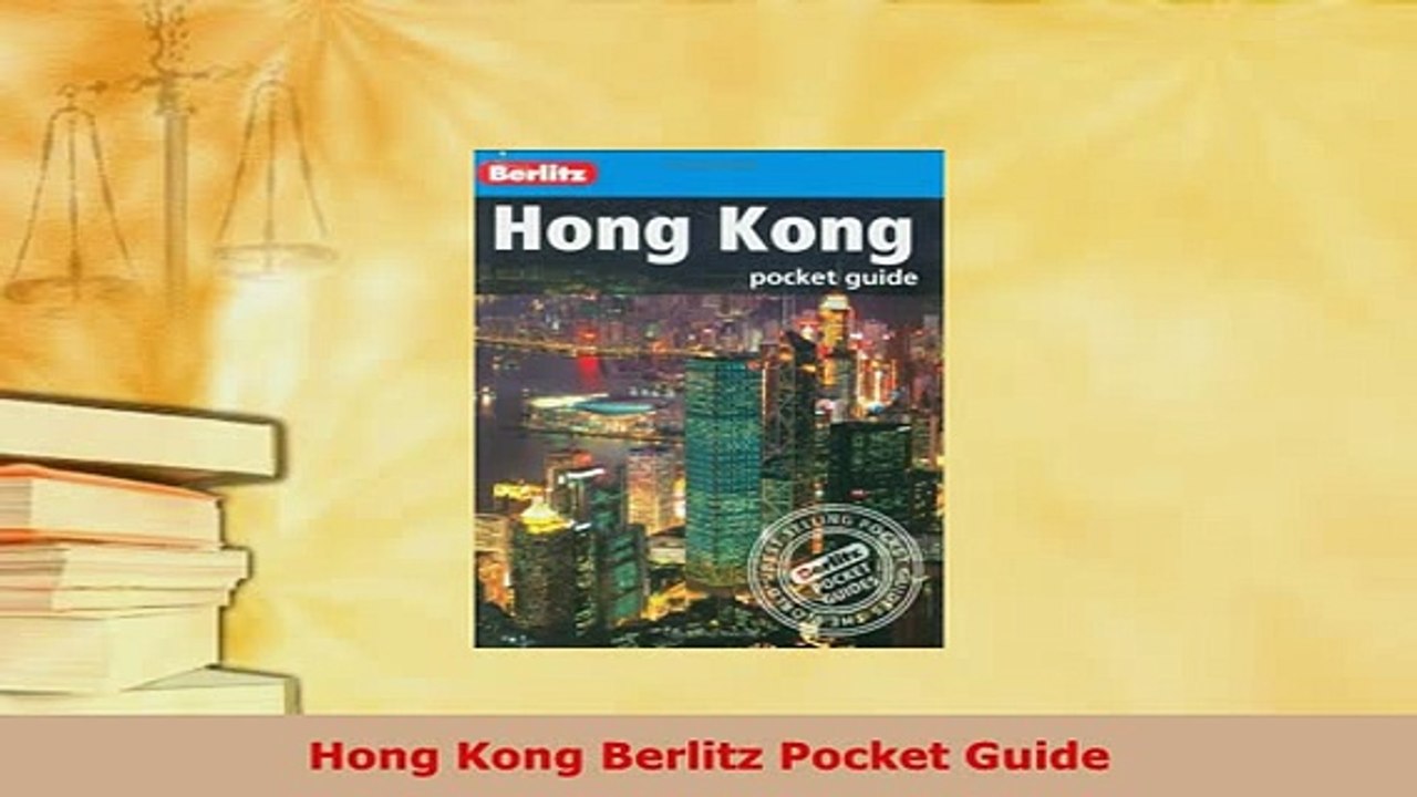 PDF  Hong Kong Berlitz Pocket Guide Read Full Ebook