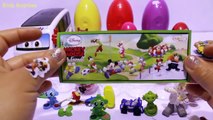 30 Kinder Surprise Eggs Play Doh Surprise Egg Peppa Pig Angry Birds hello kitty Disney CARS MARVEL