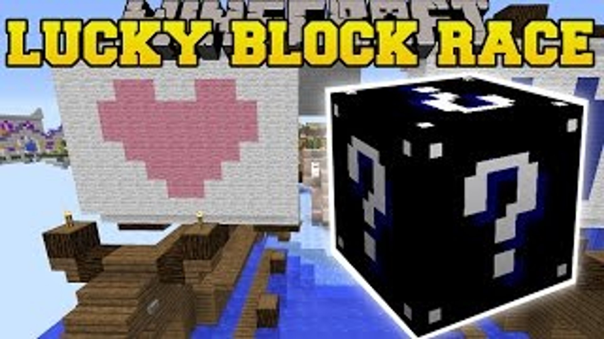 Lucky Block Race 1.12 Minecraft Map