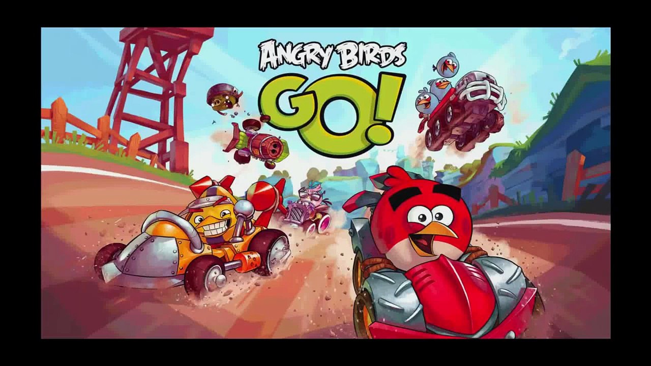 Angry Birds Go! Multiplayer Team Racing with Fans