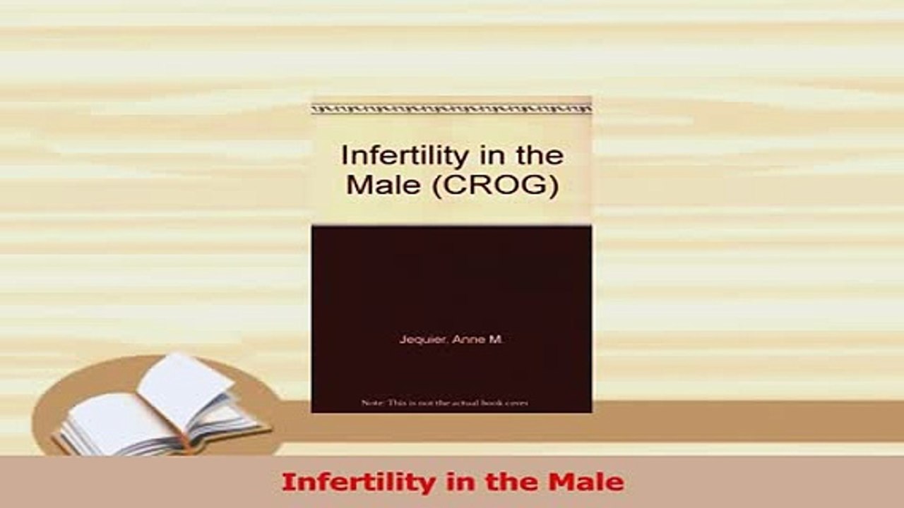 Read  Infertility in the Male Ebook Free