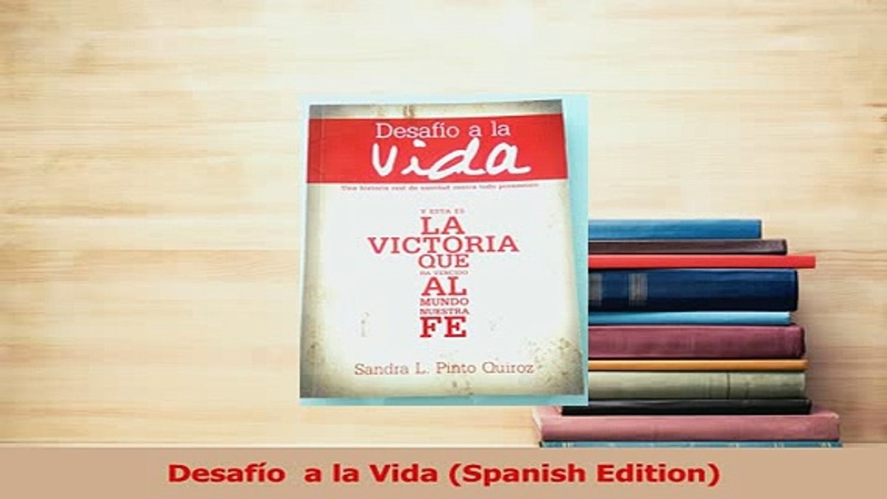 Read  Desafío  a la Vida Spanish Edition Ebook Free