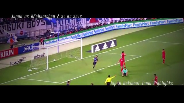 【岡崎慎司ゴール】サッカー日本代表vsアフガニスタン 全ゴールハイライト Japan vs Afghanistan Goals & Highlights .2016 -