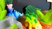 George da Peppa Pig sonha com Dinossauros! Banguela Como Treinar seu Dragão Playset