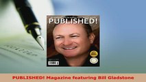 Download  PUBLISHED Magazine featuring Bill Gladstone PDF Online