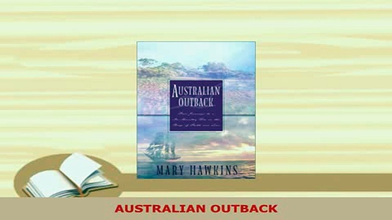 Download  AUSTRALIAN OUTBACK Free Books