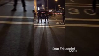 Schiphol partly closed, security thread and arrests, massive amount of police present (3/4)