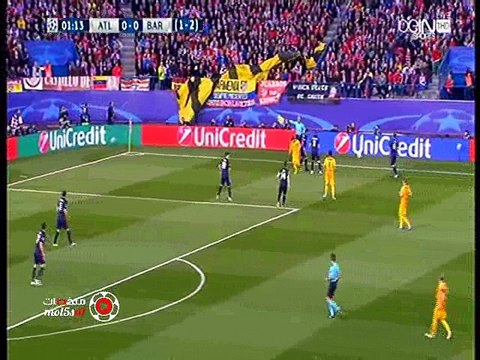مباراة برشلونة واتليتكو مدريد كامة تعليق عربى0-2 (الشوط الاول ) اياب ربع النهائى دورى الابطال 13/4/2016