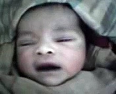 born baby says Allah Allah