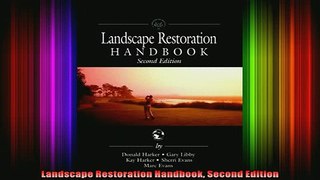 Read  Landscape Restoration Handbook Second Edition  Full EBook