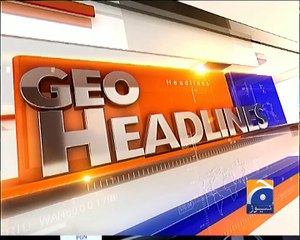 Geo News Headlines - 14 April 2016 - 0900