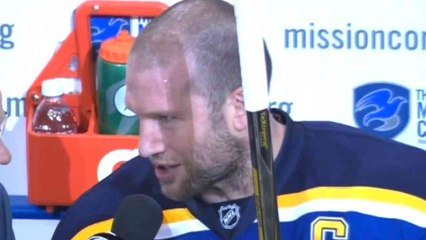 Backes Nets OT Winner, Blues Take Game 1