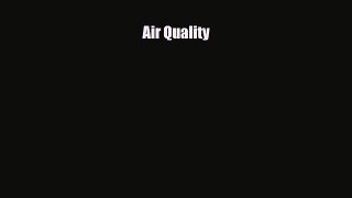 Read ‪Air Quality Ebook Free