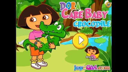 Baby Dora Care Baby Crocodile - Dora the Explorer - Dora Game New Episodes 2015 HD
