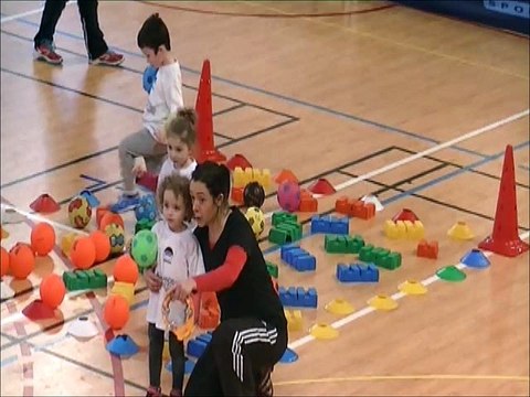 Baby Hand - Ecole Bretonne des entraineurs de handball Plescop - Isabelle Chatel - Marion Le Mat