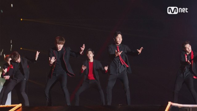 [KCON 2016 Japan×M COUNTDOWN] 상남자들의 칼군무! 'MONSTA X'의 '무단침입' 무대