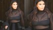 Kim Kardashian FLAUNTS Her Sheer Black Outfit