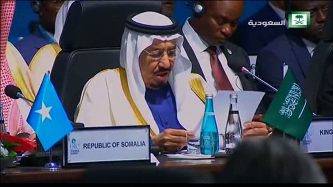 كلمة خادم الحرمين الشريفين في مؤتمر القمة الإسلامية الثالثة عشرة باسطنبول