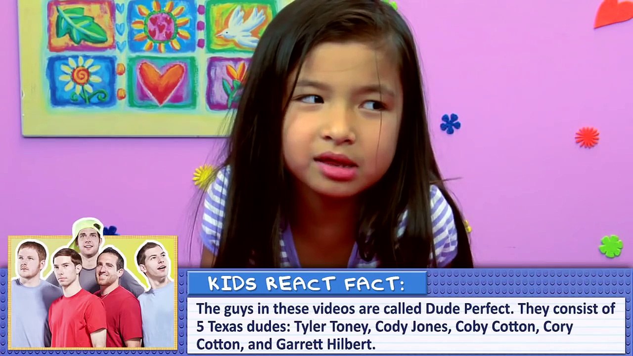 KIDS REACT TO DUDE PERFECT