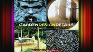 Read  Garden Design Details  Full EBook
