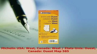 PDF  Michelin USA West Canada West  EtatsUnis Ouest Canada Ouest Map 585 Download Full Ebook