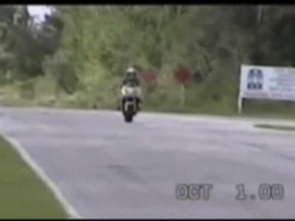 Chute en Moto