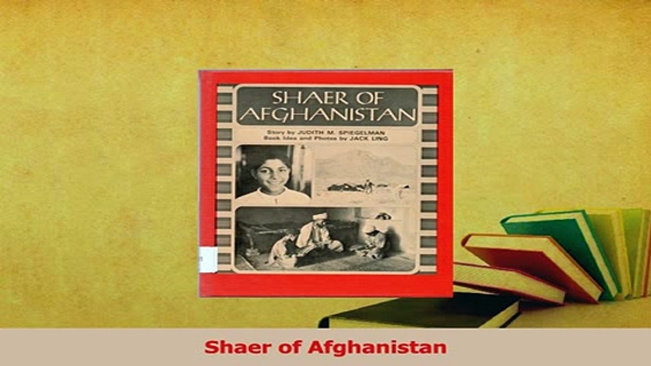 PDF  Shaer of Afghanistan Download Online