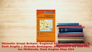 PDF  Michelin Great Britain England Southeast Midlands  East Anglia  Grande Bretagne Read Online
