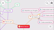 Mind Mapping Map Views in Mind Vector