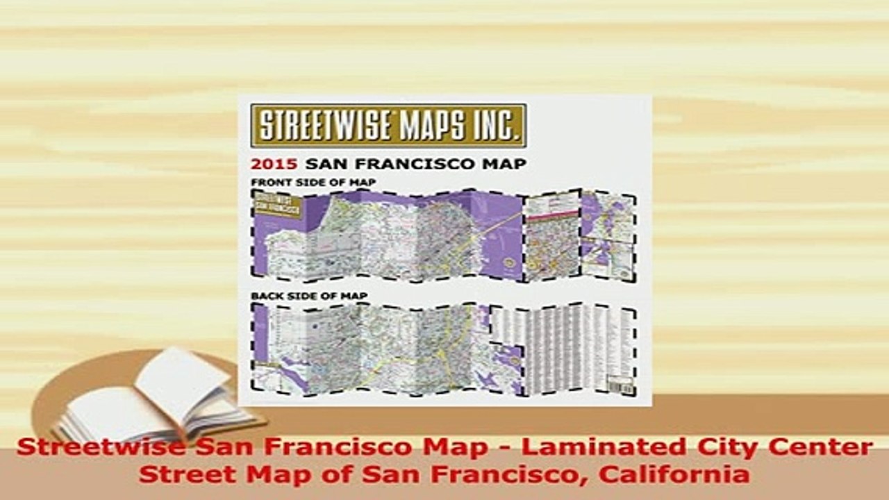 PDF  Streetwise San Francisco Map  Laminated City Center Street Map of San Francisco Download Online