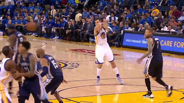 400ème panier à 3 points de Stephen Curry (Warriors VS Grizzlies)