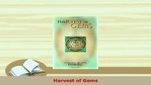 Download  Harvest of Gems Free Books