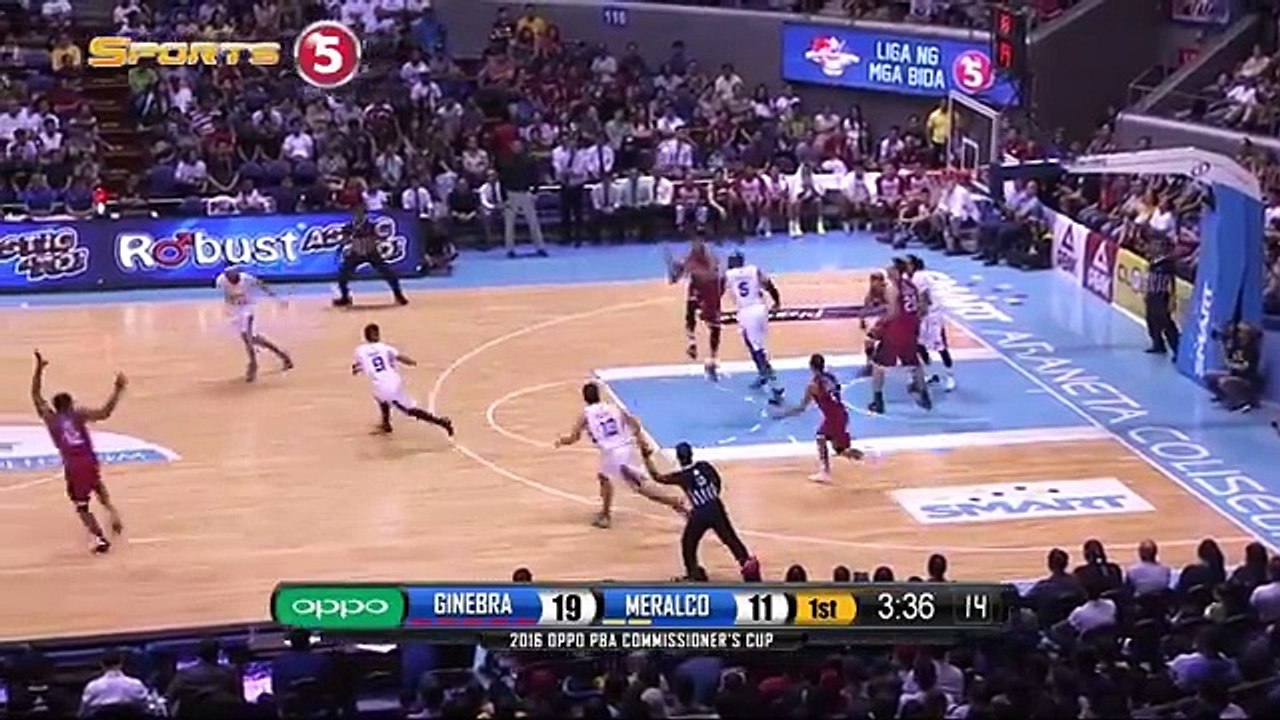 Tenorio Leading Ginebra's Ferocious Transition Offence