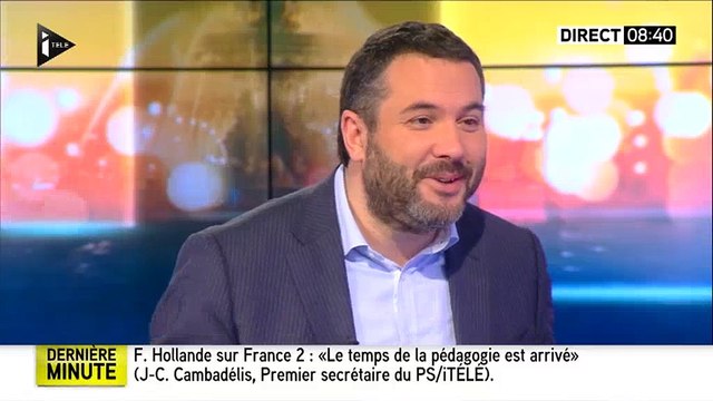 Jean-Christophe Cambadélis imite Christophe Barbier