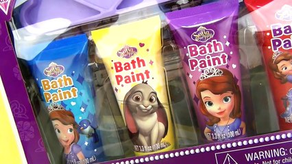 Disney Jr. Princess Sofia The First Bath Paint Soap, Toys Fun Learning with Colors / TUYC