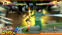 Naruto Shippuden Ultimate Ninja Storm 4 - Might/Night Guy Jutsu Awakening Moveset Gameplay