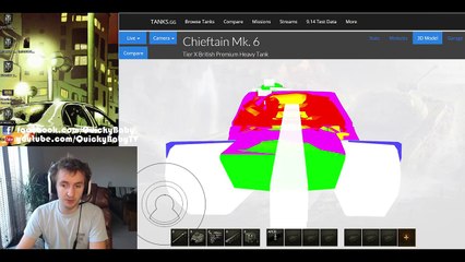 World of Tanks || Chieftain Mk. 6 Tank Preview Video