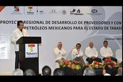 Acuerdan Tabasco y Pemex proyecto regional de desarrollo de proveedores