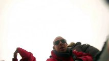 Humpback whales singing underwater off Antarctica