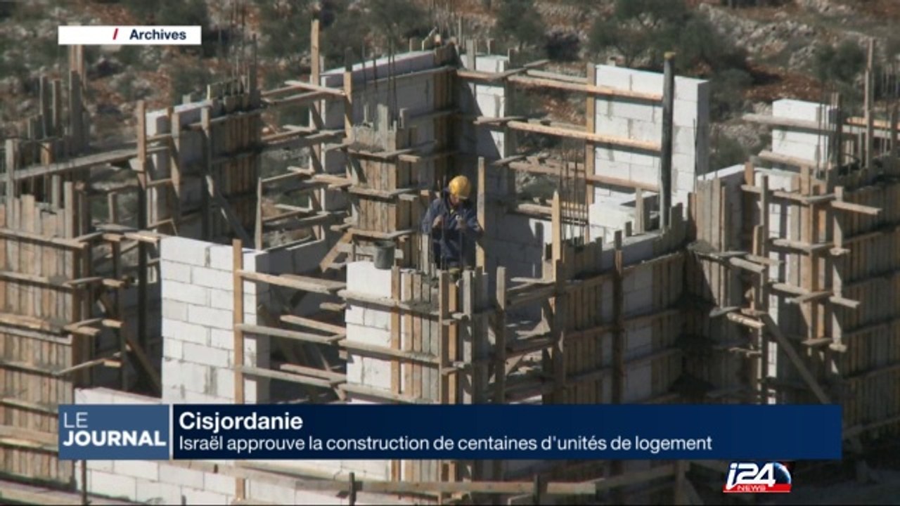 Israël approuve la construction de nouveaux logements en Cisjordanie