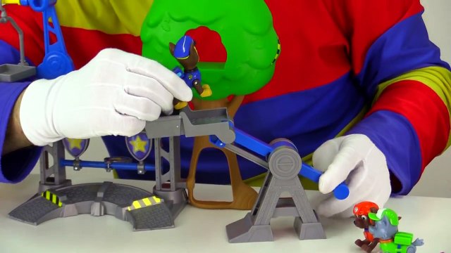 Çocuklar için eğlenceli film - Palyaço Dima ve Paw Patrol oyuncakları