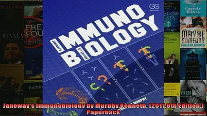 Free PDF Downlaod  Janeways Immunobiology by MurphyKenneth 20118th Edition Paperback READ ONLINE