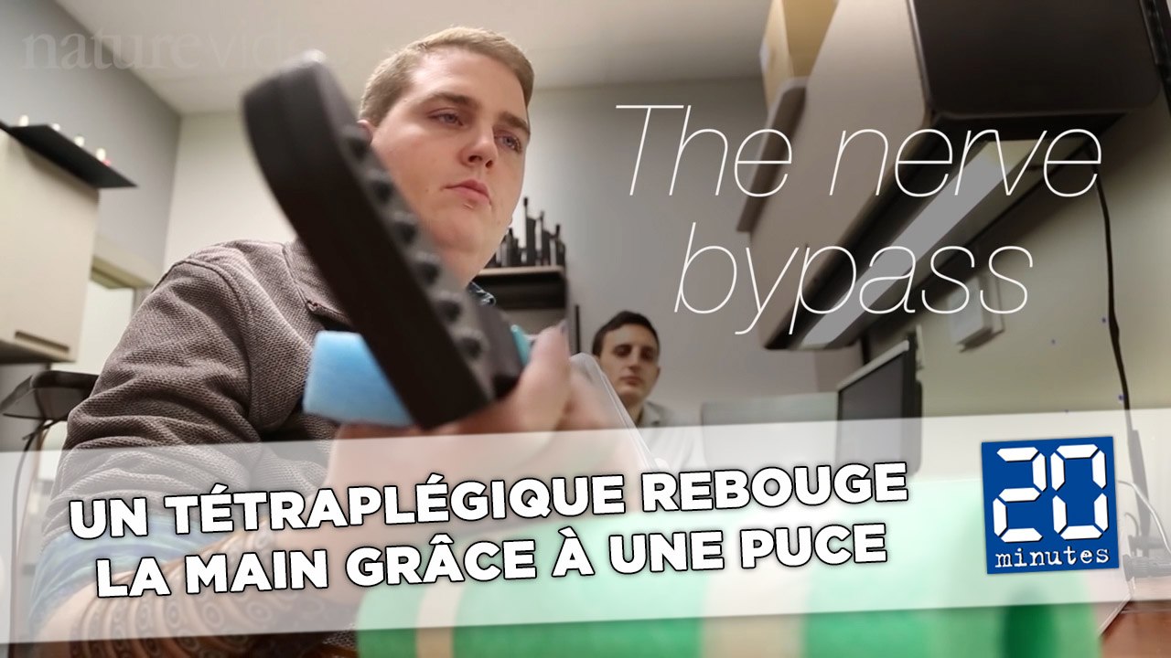 Un tétraplégique parvient à bouger la main grâce une puce
