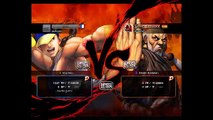 Batalla de Ultra Street Fighter IV: Yun vs Gouken