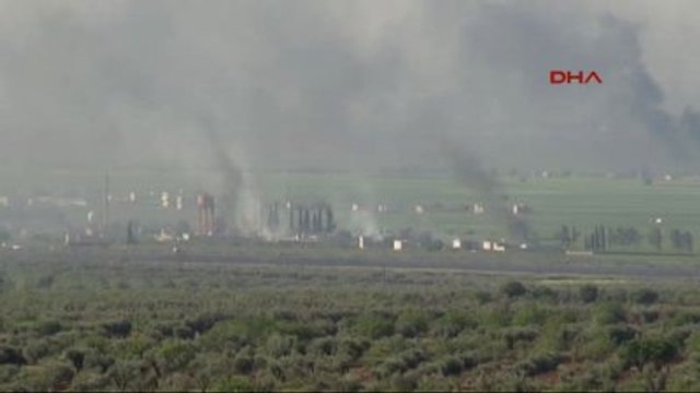 Kilis Koalisyon Uçakları Işid' İ Vuruyor