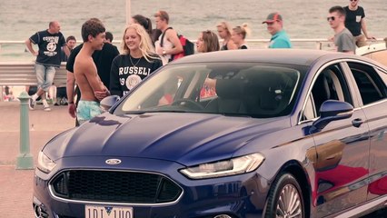Ford Talking Car - Mustang New Year Prank