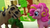 MLP Dinosaurs & Donuts Pinkie Pie Rarity Flutteryshy My Little Pony Breakfast Playdoh Toy Play