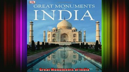 Read  Great Monuments of India  Full EBook