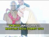 PM Modi inaugurates Maritime India Summit 2016